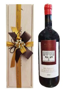 Alternative view of Brunello di Montalcino Magnum Cassetta Podere La Vigna